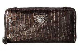 Brighton Bellissimo Heart Zip Wallet