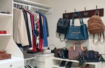 A woman closet