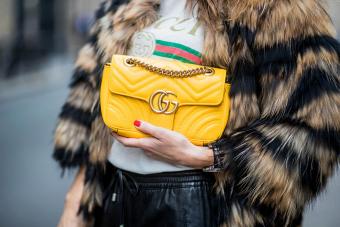 Gucci Marmont Matelasse Shoulder Bag