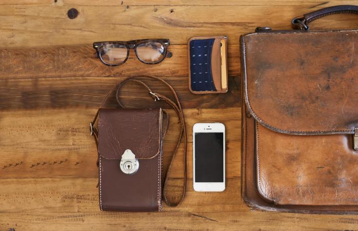 Hipster cell phone purse