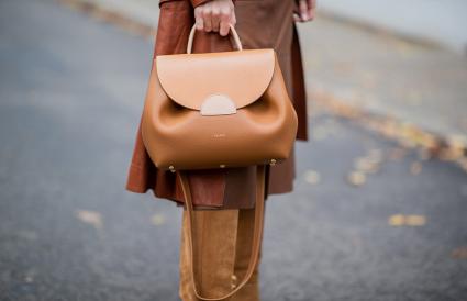 Polène bag in brown