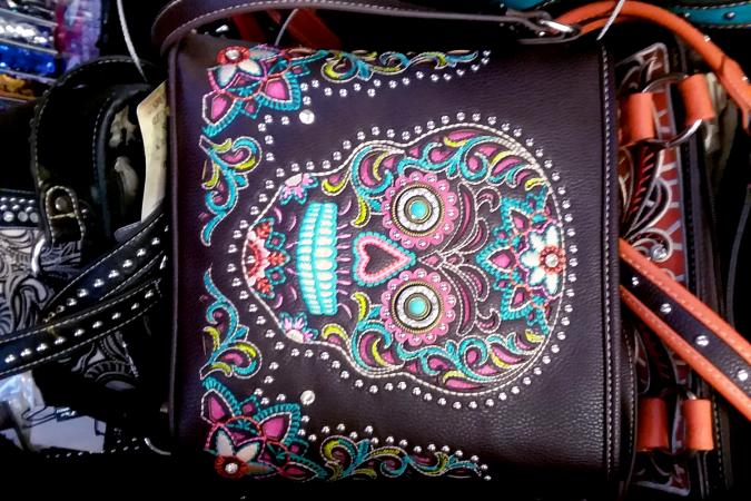 Skull purse