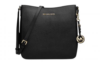 Michael Kors Jet Set Large Saffiano Leather Messenger Bag