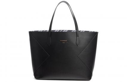 Givenchy Wing Smooth Leather Shopping Tote Bag