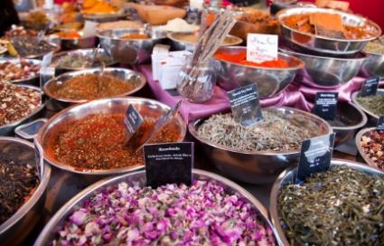assortment of Chinese herbs