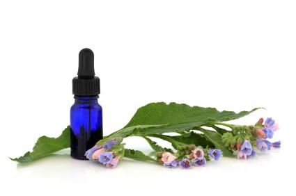 Comfrey remedy in a bottle