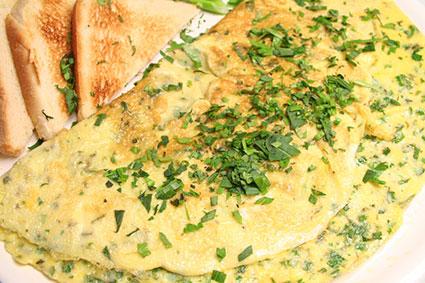 Herb omelet