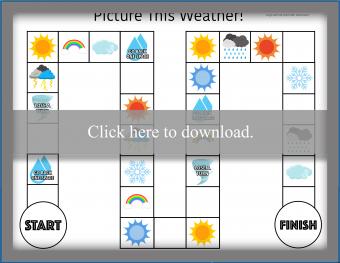 Picture This Weather board game