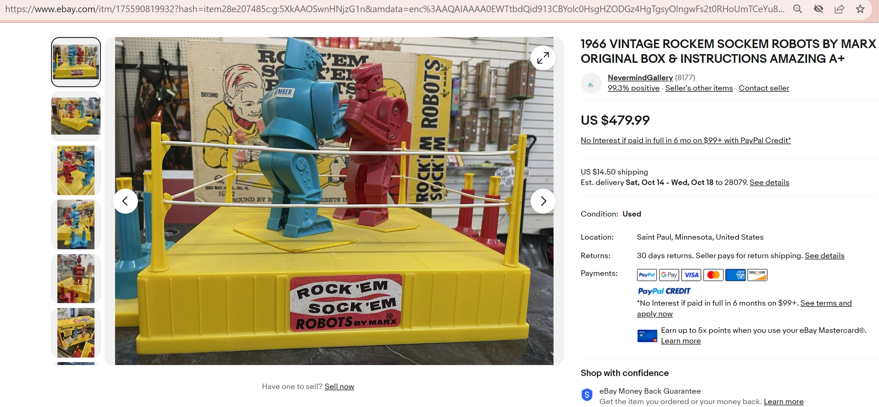 Vintage Rock 'Em Sock 'Em Robots Values That'll Knock Your Block Off ...