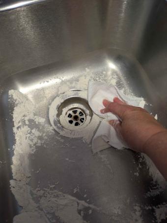 Carrie's sink during