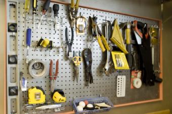 wall pegboard