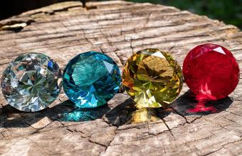 Colorful gemstones