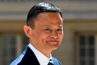 Jack Ma, co-founder and executive chair of the Alibaba Group, arrives for the Tech For Good meetup - Getty Editorial Use