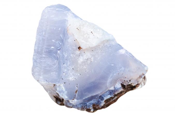 Blue Chalcedony Crystal