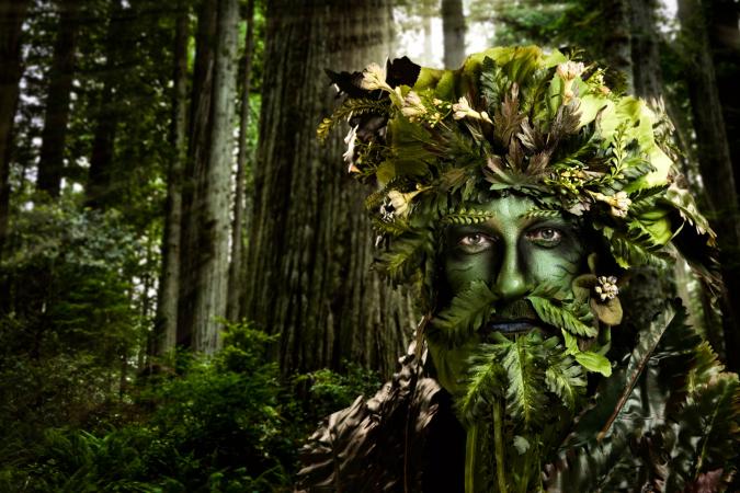 celtic symbolism of a green man