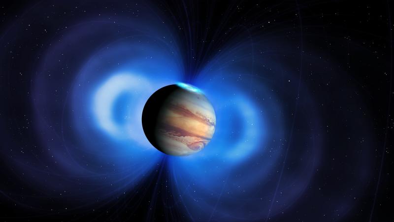 Jupiter and its magnetic influences