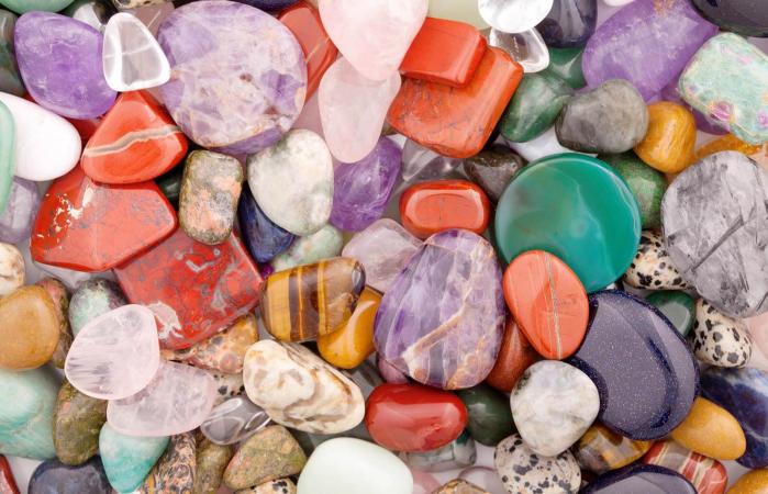 Minerals and crystals