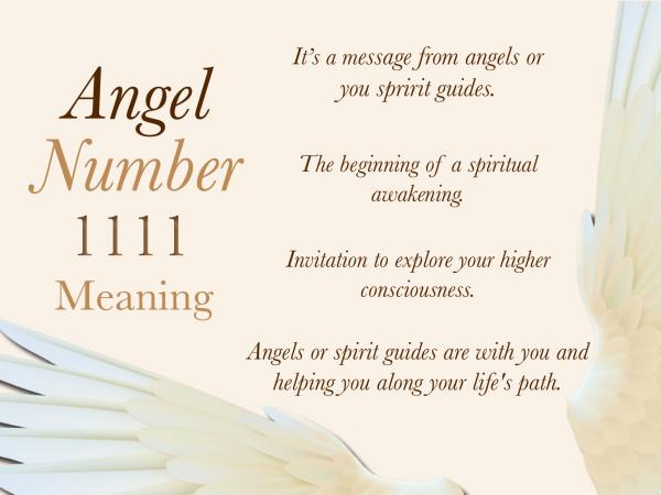1111 Angel Number Meaning