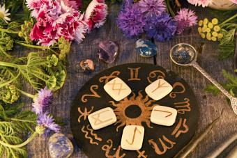 Flores y signos del zodiaco