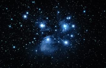 Una foto de Messier 45