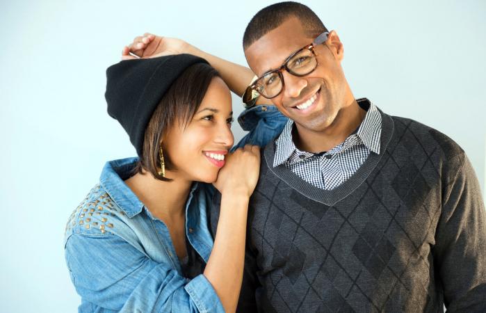 Pareja feliz