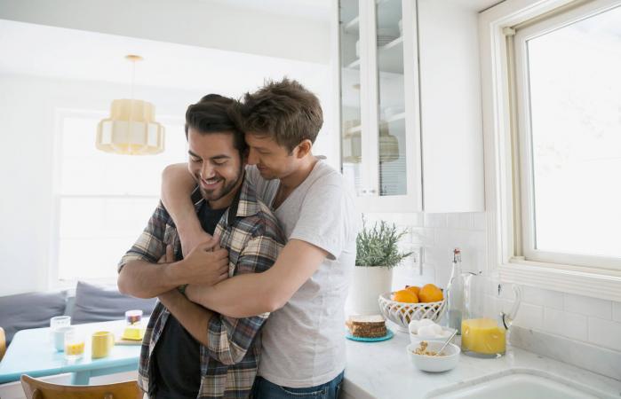 Libra y Sagitario gay, una pareja afectuosa