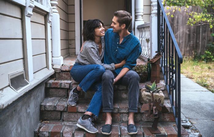 Pareja enamorada