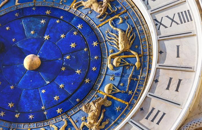 Reloj astronómico en la plaza San Marco