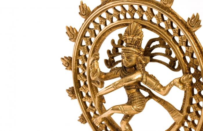 Estatua del dios indio hindú Shiva Nataraja
