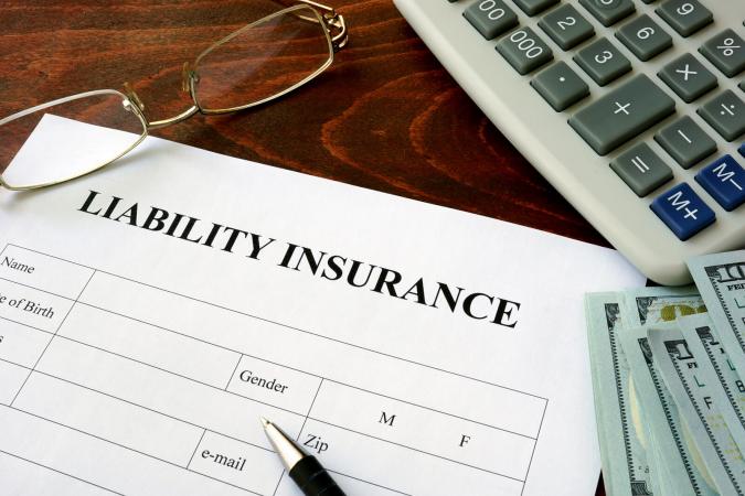 Liability insurance form