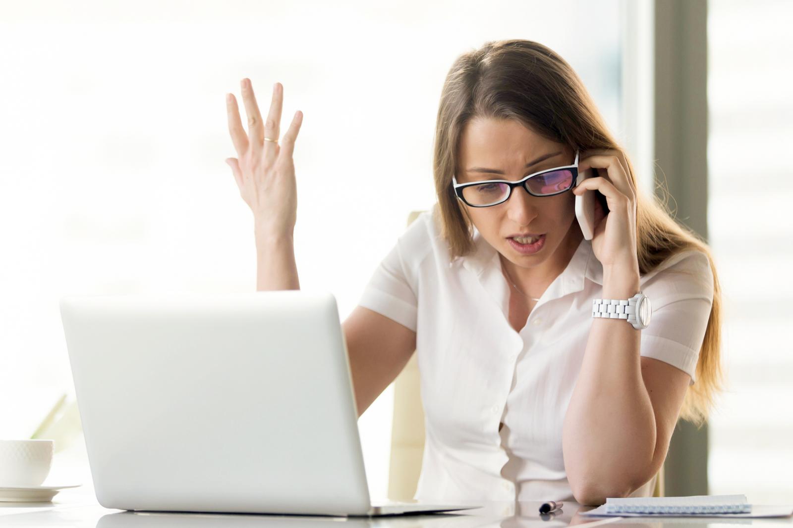 Conflict during phone negotiation