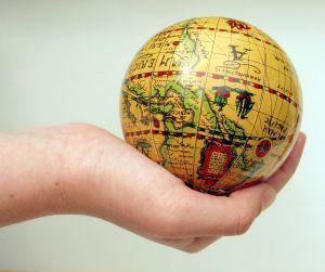 Globe in Hand