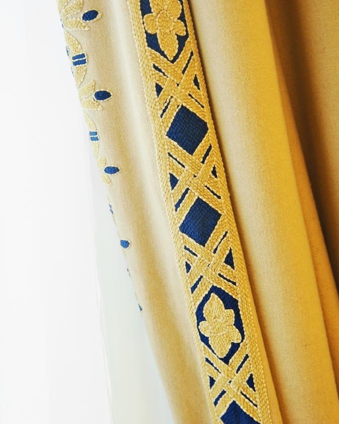 How to Decorate Plain Curtains 14 Inventive Ways LoveToKnow