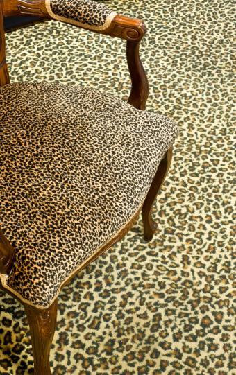 leopard print carpet