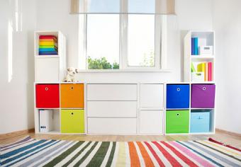 Colorful storage unit