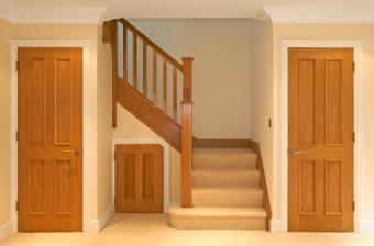 Stained Oak Door design