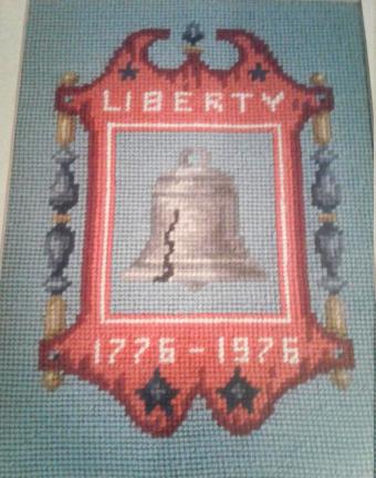 Liberty bell tapestry