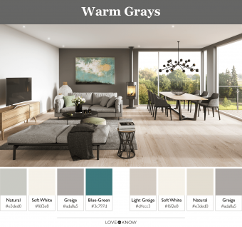Interior Color Schemes Grey Cabinets Matttroy