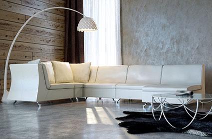 textured walls modern living room