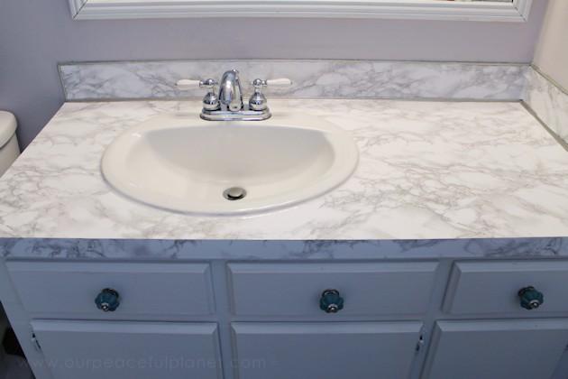  marble contact paper counter-top