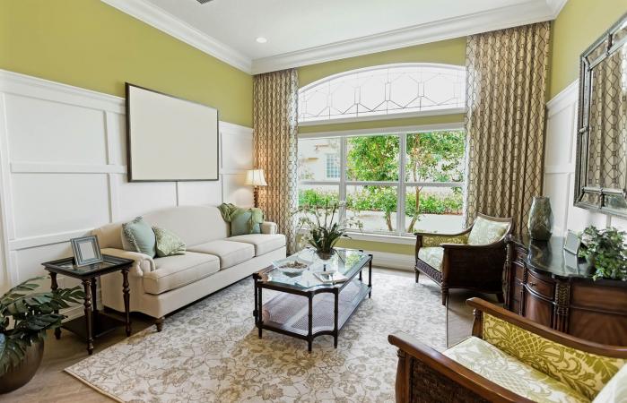 Living room house interior