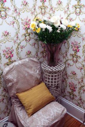 floral wallpaper