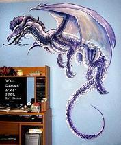 Dragon Mural by Kat Harp