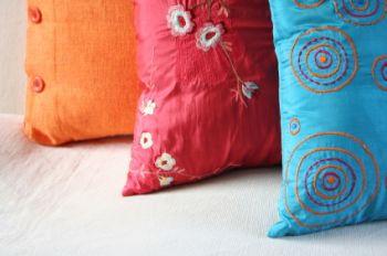 decorate with pillows