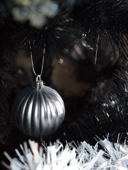 Silver Christmas Ornament