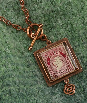 Eire Map Necklace