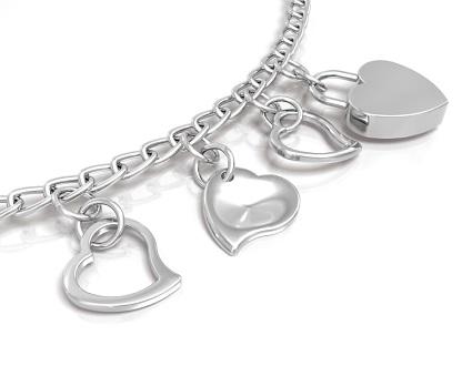 follow your heart charm bracelet