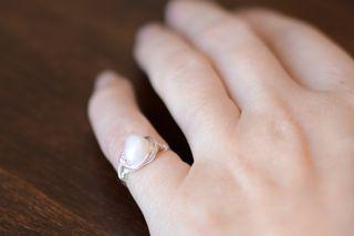 finished simple ring