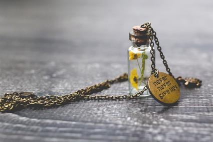 Glass pendant