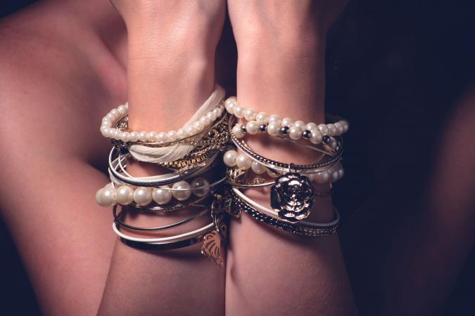 Collection of bracelets